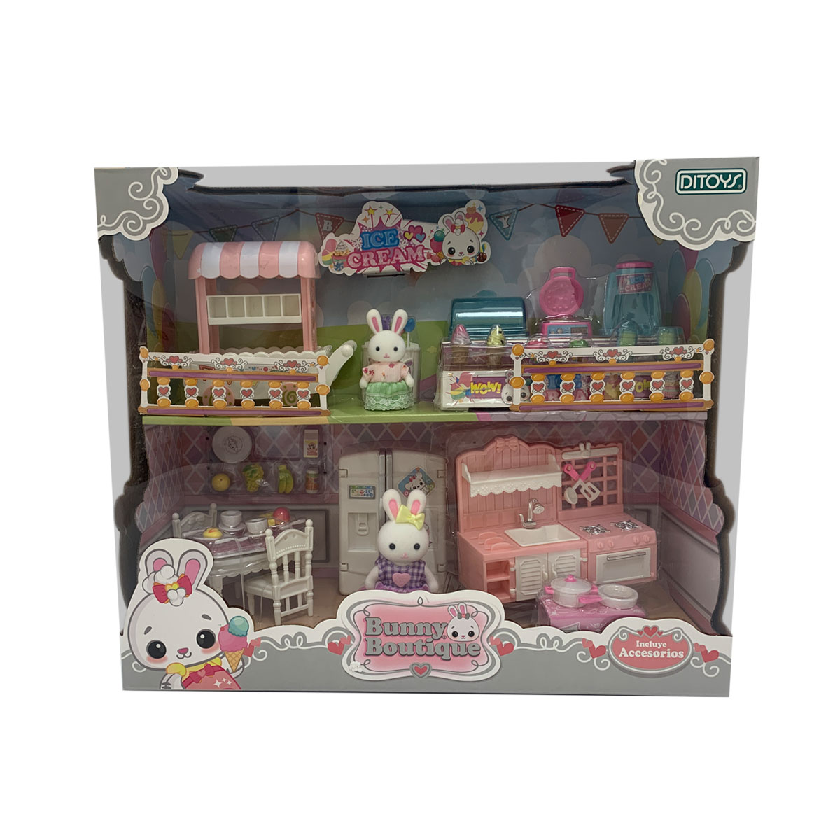 JUGUETE DITOYS 2474 BUNNY BOUTIQUE DESSERT TIME Rayuela