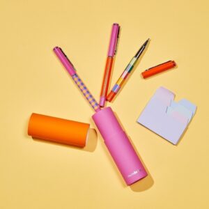 BOLIGRAFO FW COLORBLOCK CON TAPA Y ESTUCHE (201422)