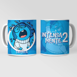 TAZA DE CERAMICA GIFT & DECO INTENSAMENTE - TRISTEZA