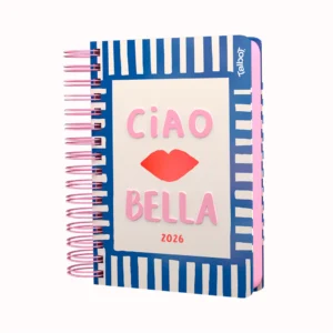 AGENDA TALBOT 2026 S/VISTA POCKET C/ESP CIAO BELLA/ EVERY TURN