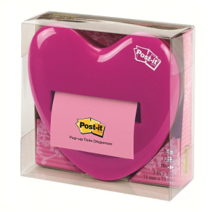 POST-IT 3M DISPENSADOR POP-UP HD-330 CORAZON