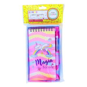LIBRO COLOURS LIBRETA LA MAGIA SUCEDE C/BOLIGRAFO