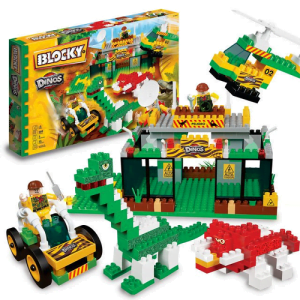 JUGUETE BLOCKY 01-0679 DINOSAURIO 260PSZ