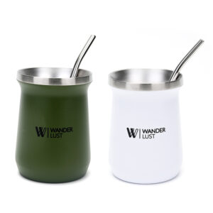 MATE DE ACERO WANDERLUST C/BOMBILLA (35184)