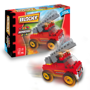 JUGUETE BLOCKY 01-0694 MINI BOMBEROS 44PZS