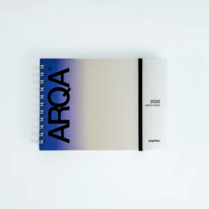 AGENDA 2026 PAPRIKA ARQA 21X15 SEMANA A LA VISTA+BITACORA 70 HL DENIM