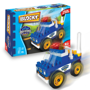 JUGUETE BLOCKY 01-0695 MINI POLICIAS 44PZS