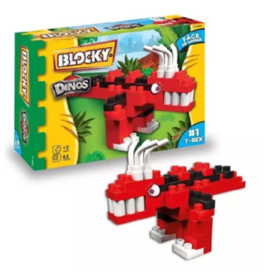JUGUETE BLOCKY 01-0693 MINI DINOS 43PZS